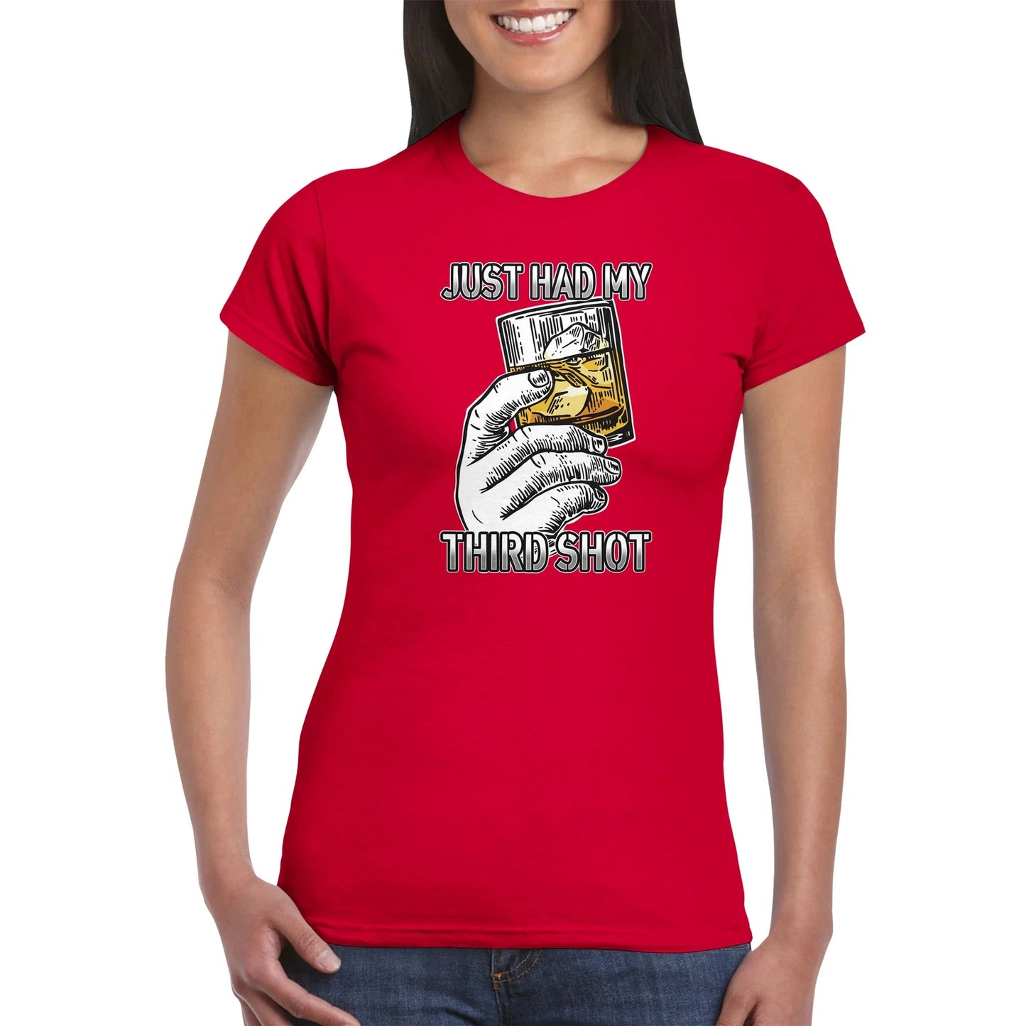"Just Had My Third Shot" Anti Covid Vaccine Women's T-Shirt
