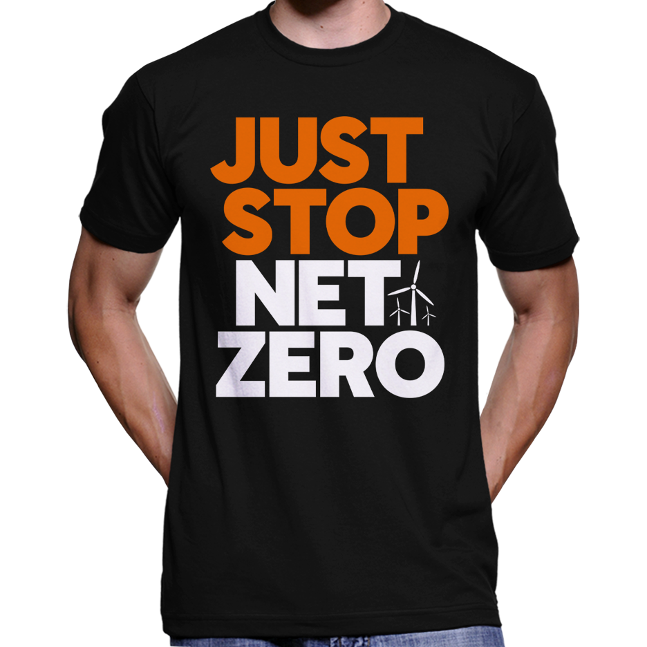 Just Stop Net Zero T-Shirt