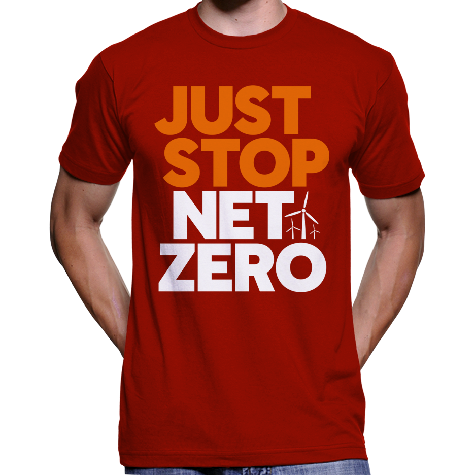 Just Stop Net Zero T-Shirt