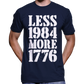 Less 1984, More 1776 T-Shirt