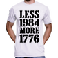 Less 1984, More 1776 T-Shirt