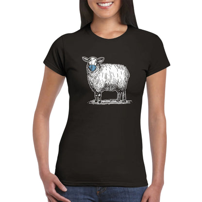 Masked Sheep Anti Face Mask Women's T-Shirt