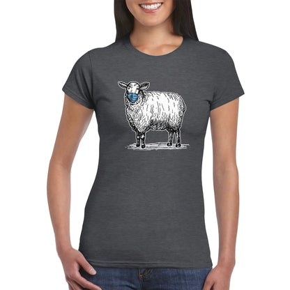 Masked Sheep Anti Face Mask Women's T-Shirt