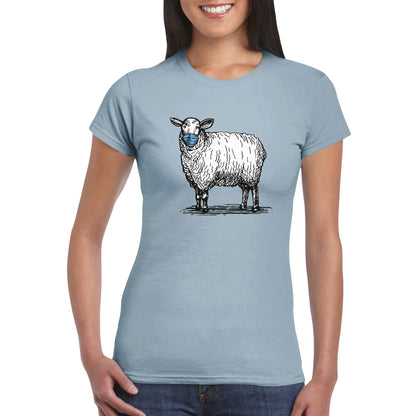 Masked Sheep Anti Face Mask Women's T-Shirt