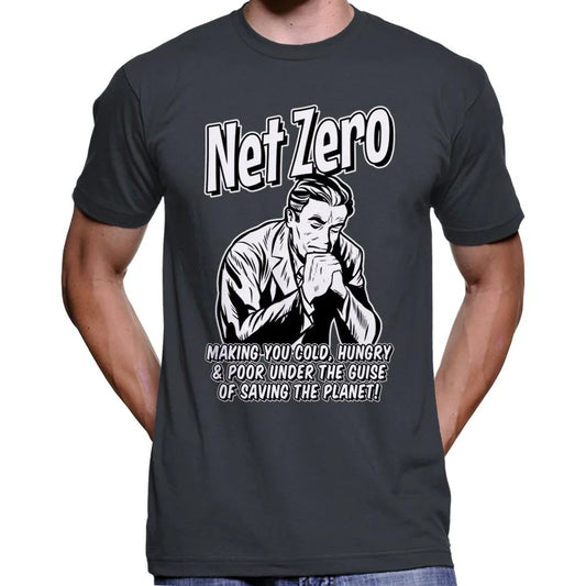 Net Zero "Making You Cold, Hungry And Poor" T-Shirt Wide Awake Clothing