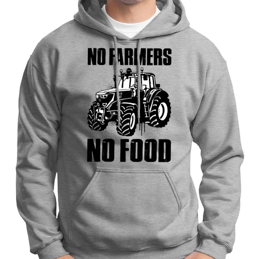 No Farmers No Food Hoodie Wide Awake Clothing