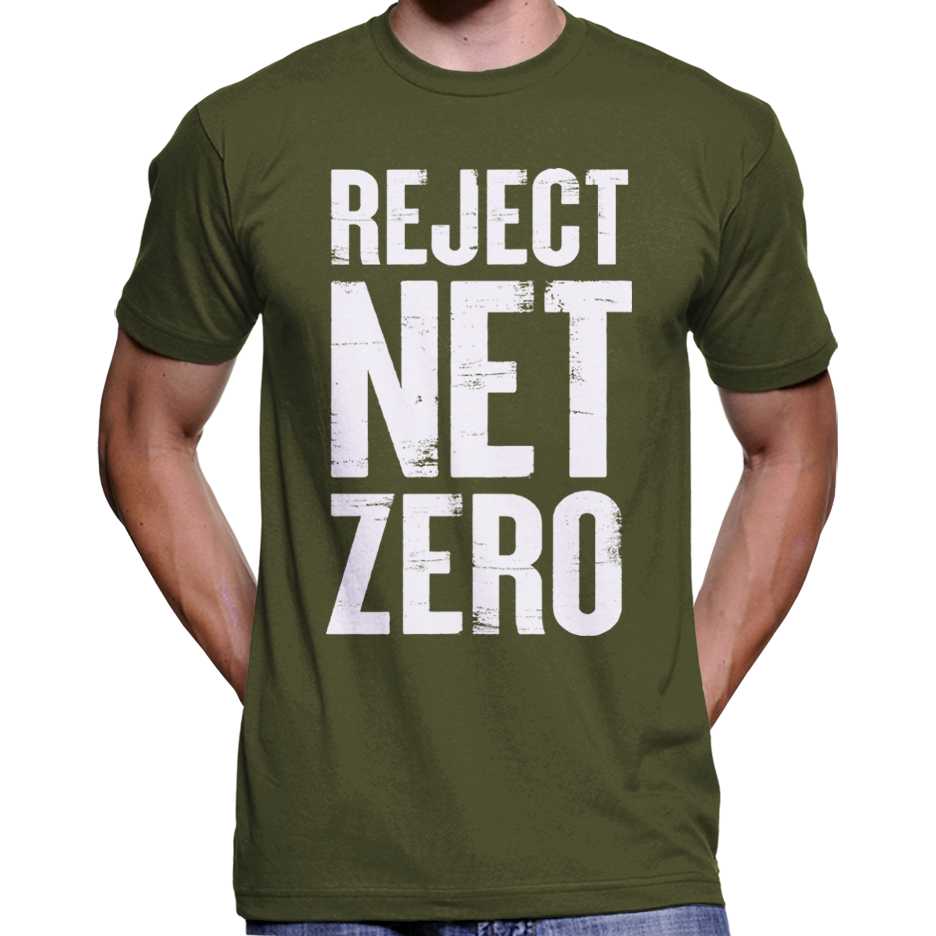 Reject Net Zero T-Shirt Wide Awake Clothing