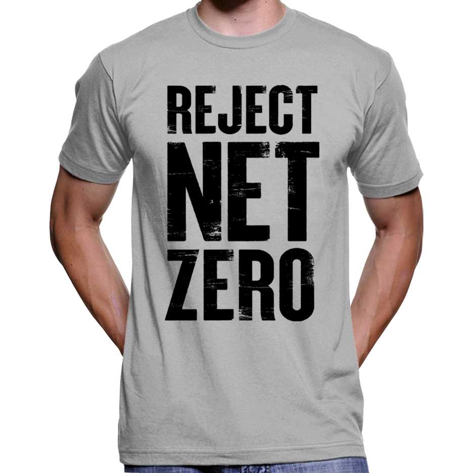 Reject Net Zero T-Shirt Wide Awake Clothing