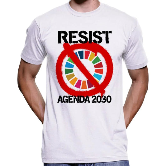 Resist Agenda 2030 T-Shirt Wide Awake Clothing