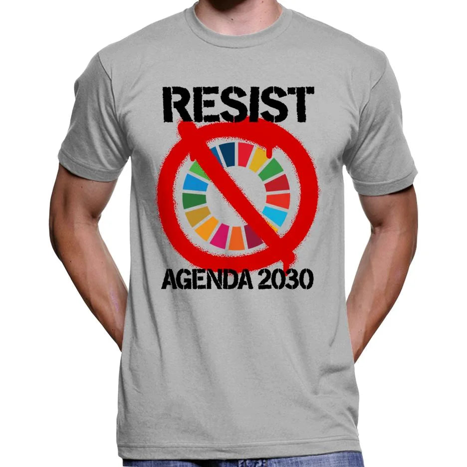 Resist Agenda 2030 T-Shirt Wide Awake Clothing
