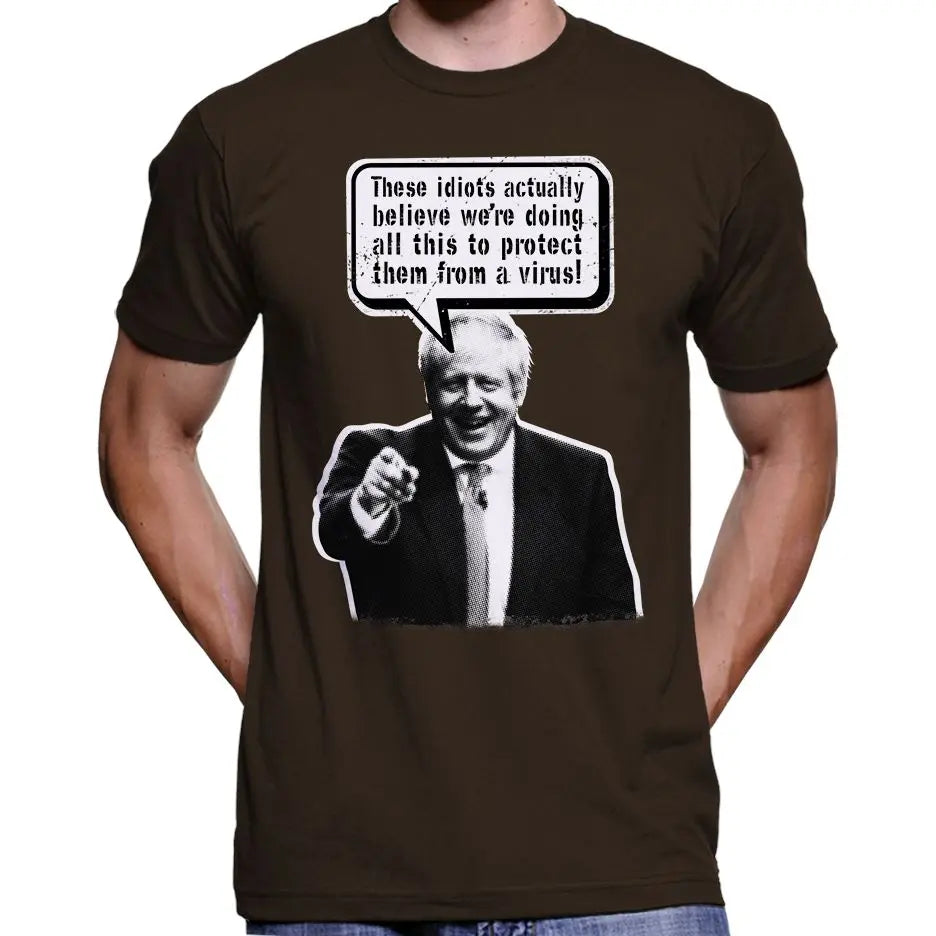 Boris Johnson Laughing At You T-Shirt Wide Awake Clothing