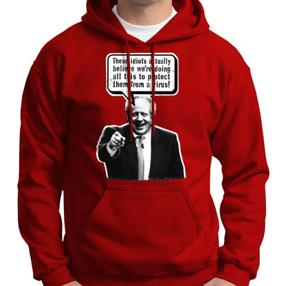 Boris Johnson Laughing At You Hoodie Wide Awake Clothing