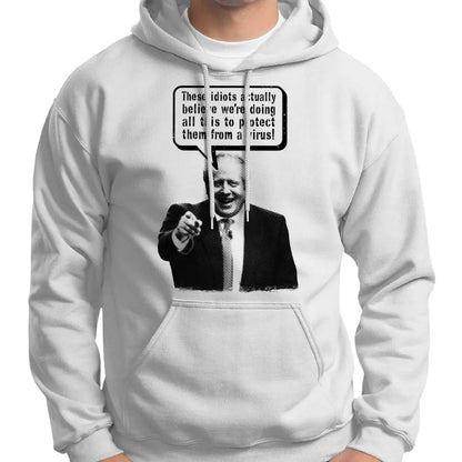 Boris Johnson Laughing At You Hoodie Wide Awake Clothing