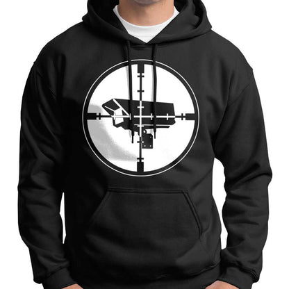 Surveillance Camera Target Practice Hoodie Wide Awake Clothing