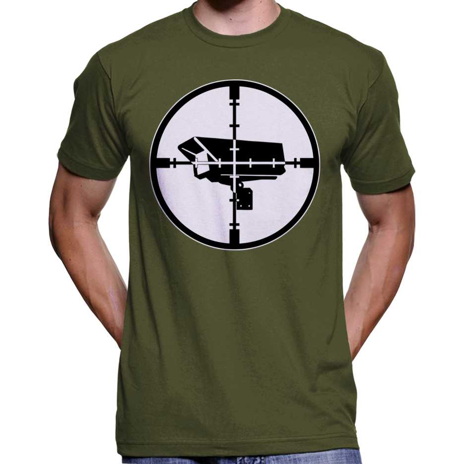Surveillance Camera Target Practice T-Shirt Wide Awake Clothing