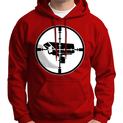 Surveillance Camera Target Practice Hoodie Wide Awake Clothing