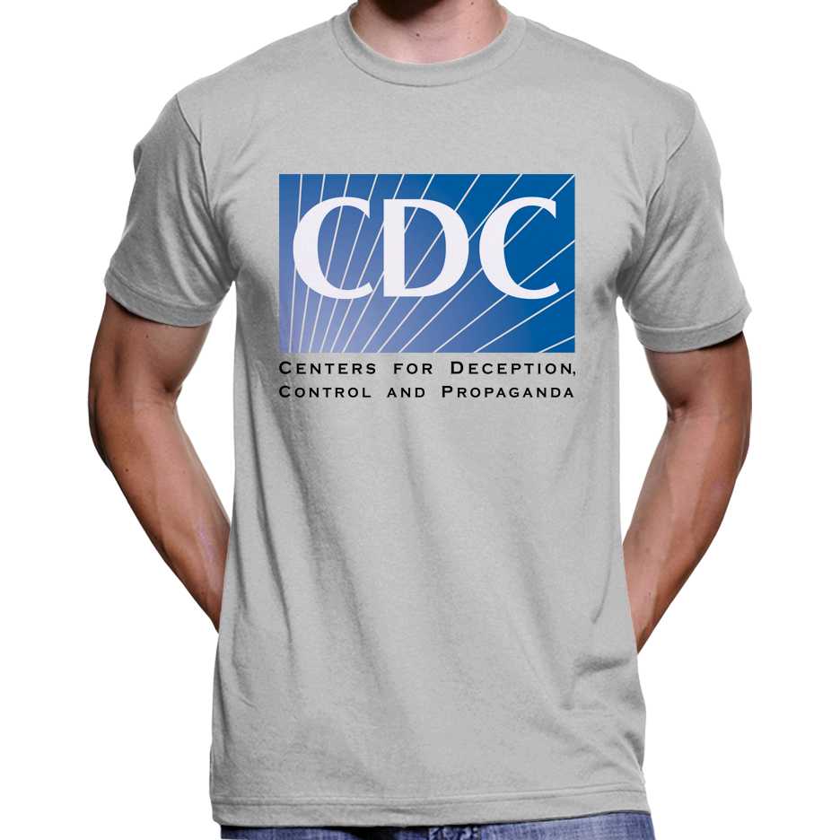 CDC "Centers For Deception, Control & Propaganda" T-Shirt Wide Awake Clothing