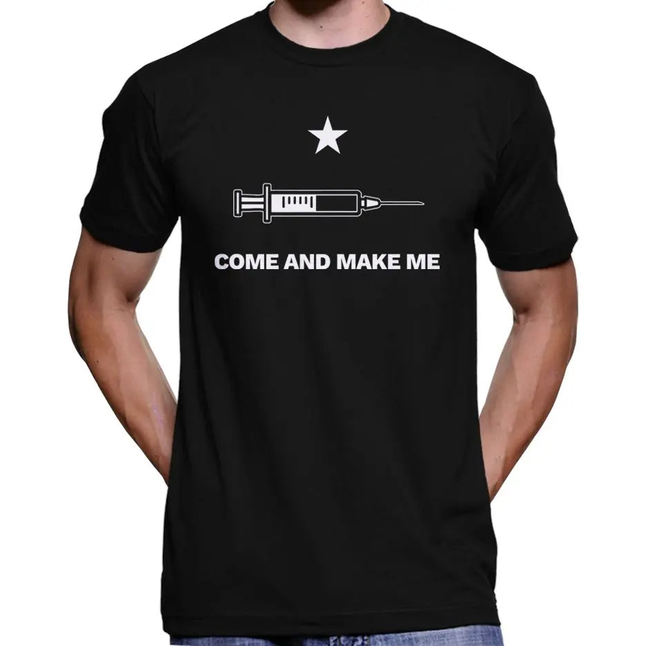 "Come And Make Me" Anti Covid Vaccine T-Shirt Wide Awake Clothing