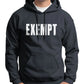 "Exempt" Anti Face Mask Covid Vaccine Hoodie Wide Awake Clothing