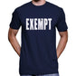 "Exempt" Anti Face Mask Covid Vaccine T-Shirt Wide Awake Clothing
