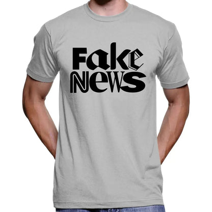 "Fake News" Anti Mainstream Media T-Shirt Wide Awake Clothing