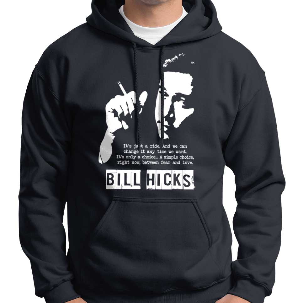 Bill Hicks "It's Just A Ride" Hoodie Wide Awake Clothing