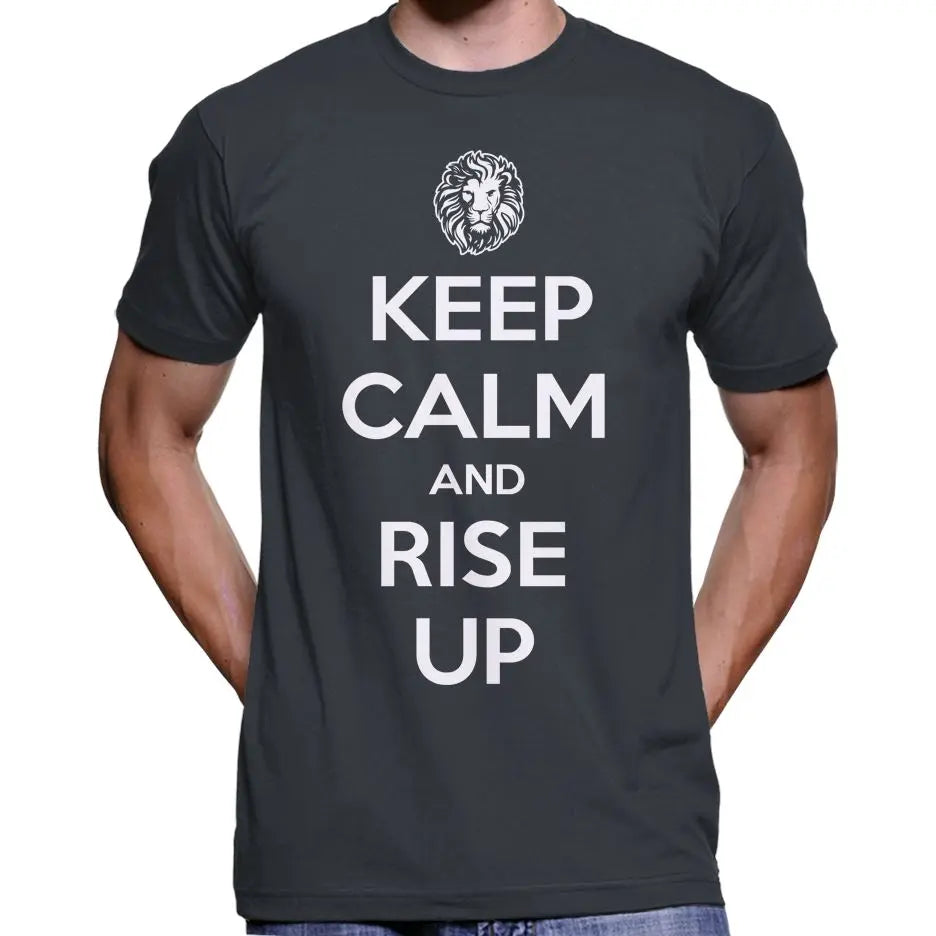 "Keep Calm And Rise Up" T-Shirt Wide Awake Clothing