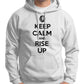 "Keep Calm And Rise Up" Hoodie Wide Awake Clothing