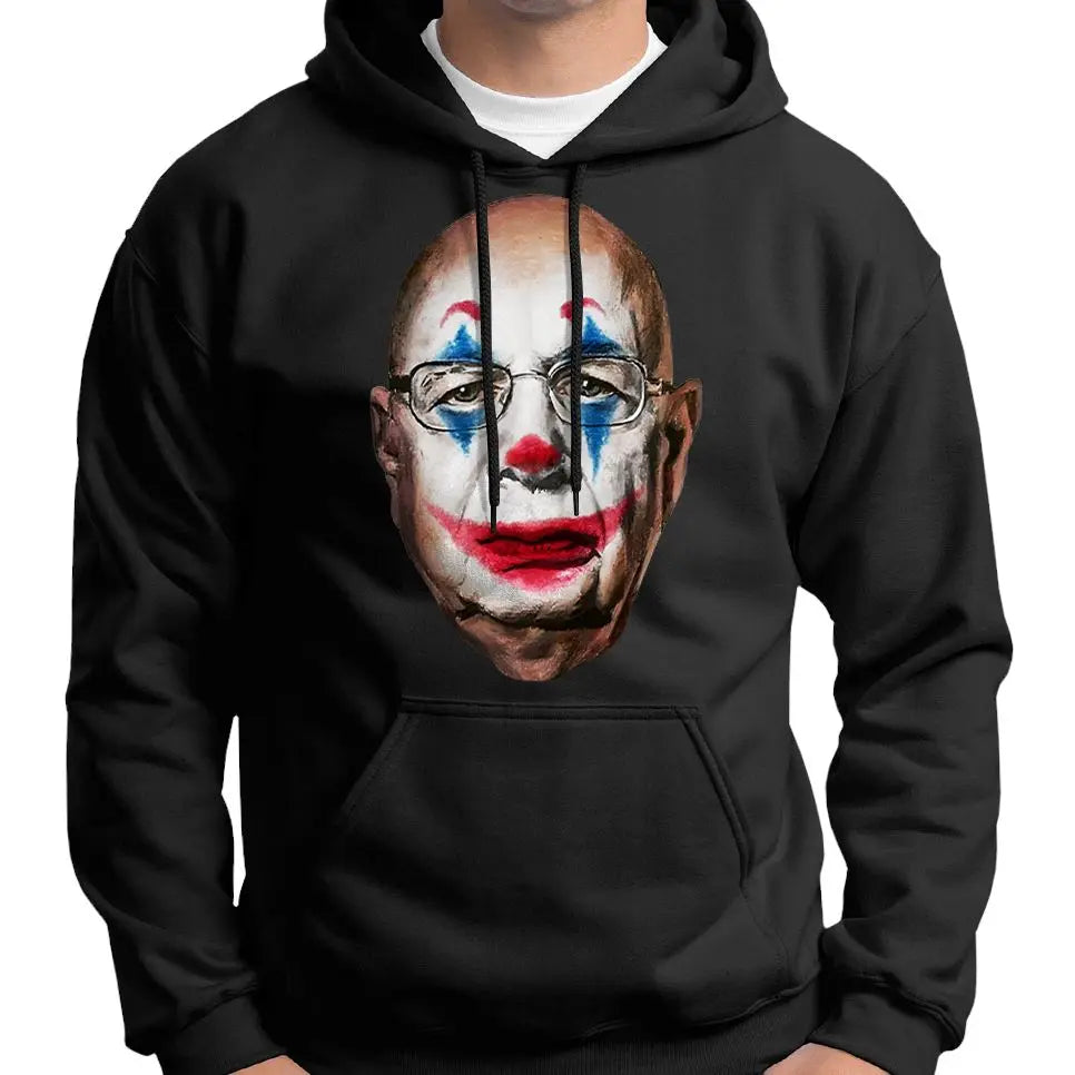 Klaus Schwab Clown Hoodie Wide Awake Clothing