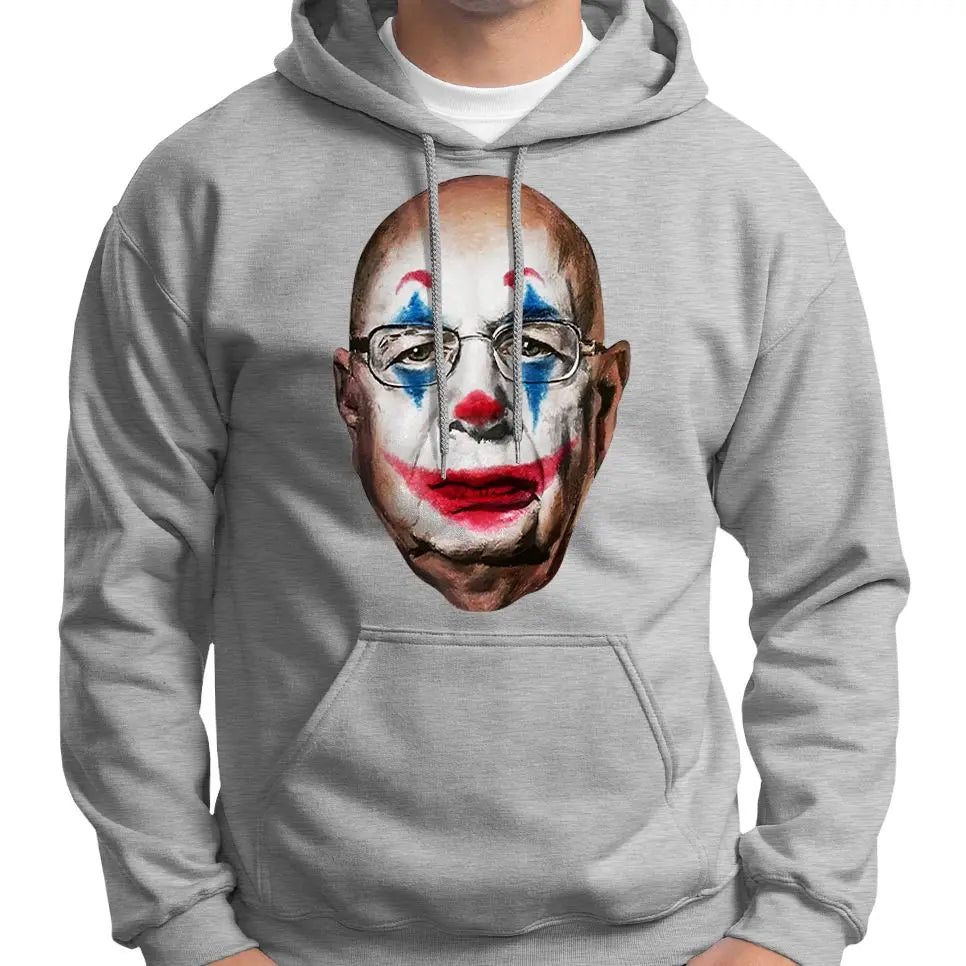 Klaus Schwab Clown Hoodie Wide Awake Clothing