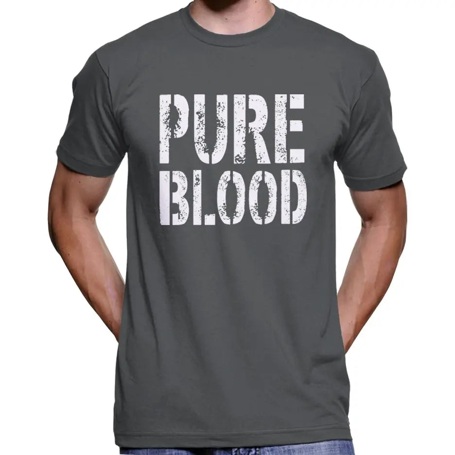"Pure Blood" Anti Covid Vaccine T-Shirt Wide Awake Clothing
