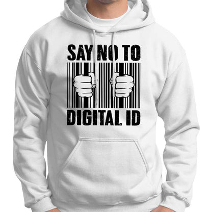 Say No To Digital ID Hoodie Wide Awake Clothing