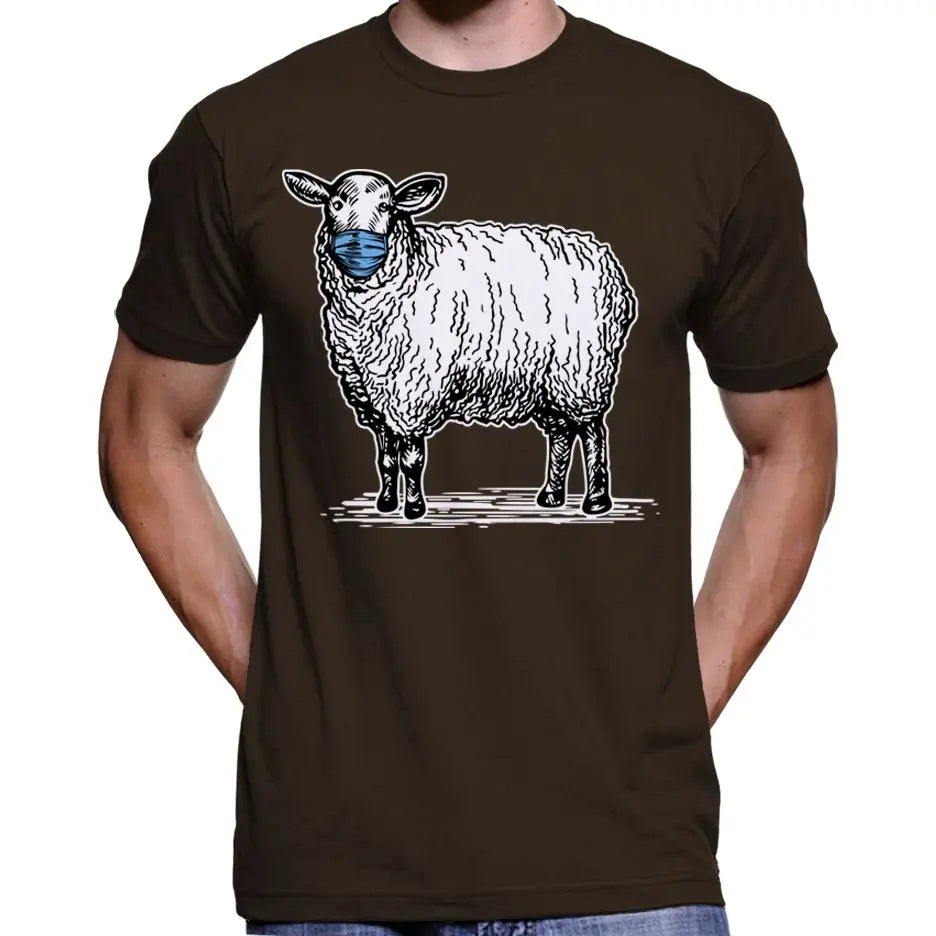 Masked Sheep Anti Face Mask T-Shirt Wide Awake Clothing