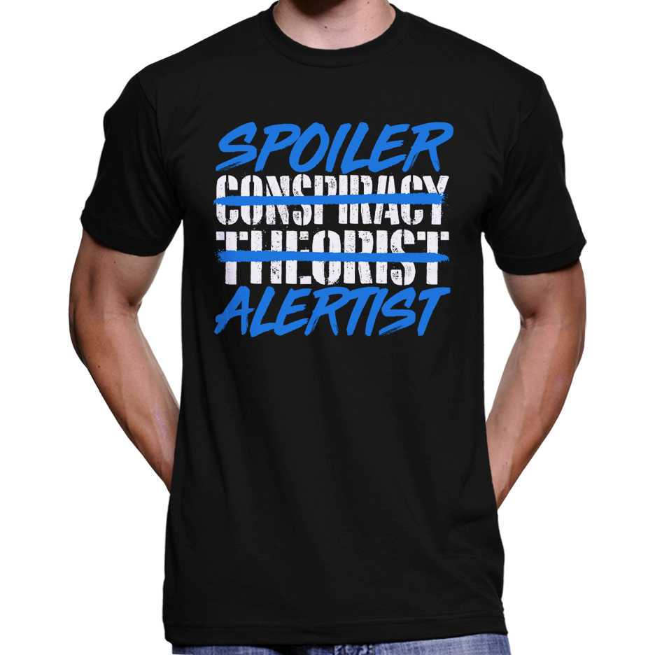 Spoiler Alertist T-Shirt Wide Awake Clothing