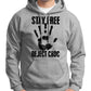 "Stay Free, Reject CBDC" Hoodie Wide Awake Clothing