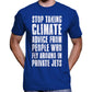 "Stop Taking Climate Advice..." T-Shirt Wide Awake Clothing