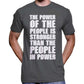 "The Power Of The People Is Stronger..." T-Shirt Wide Awake Clothing