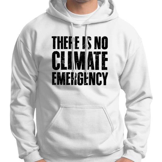 There Is No Climate Emergency Hoodie Wide Awake Clothing