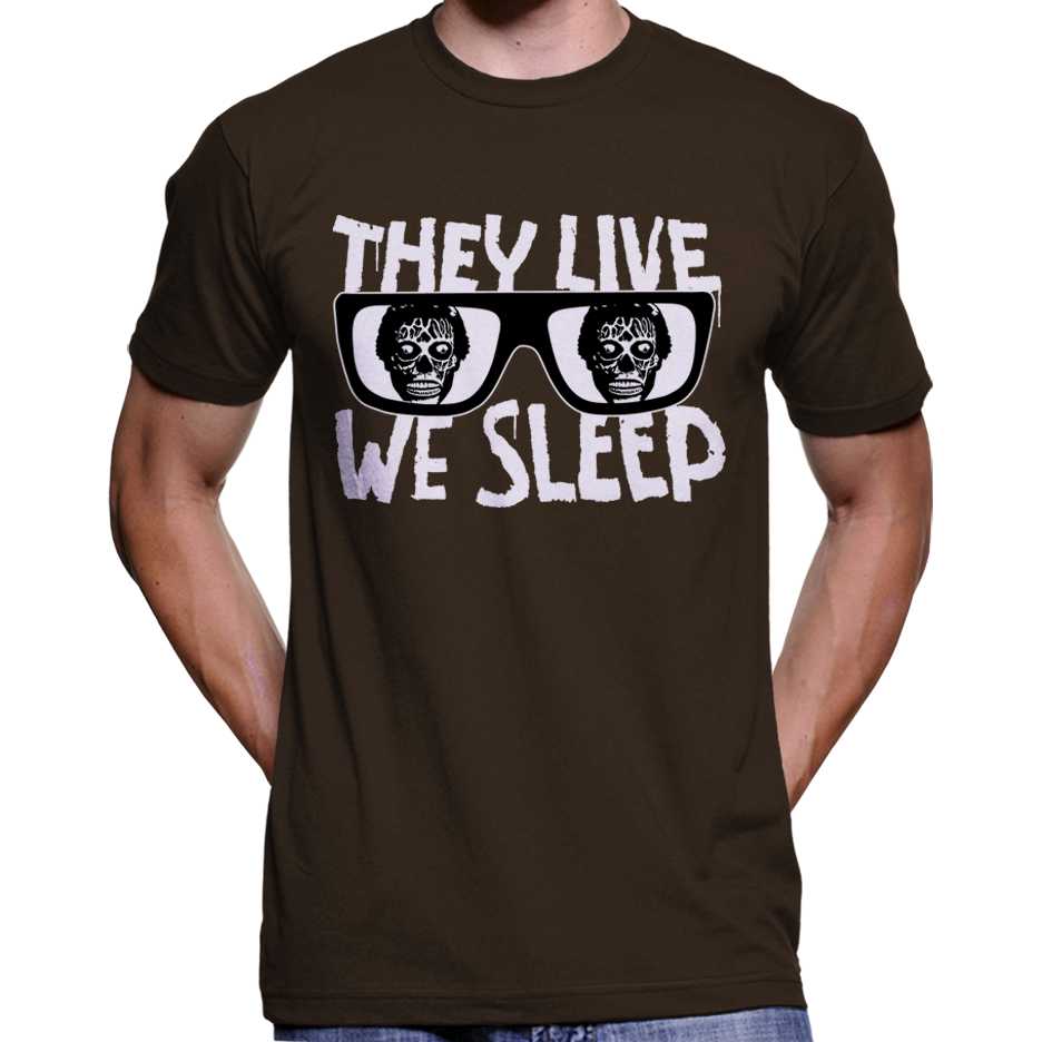 They Live We Sleep T-Shirt Wide Awake Clothing