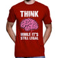 Think While It's Still Legal T-Shirt Wide Awake Clothing
