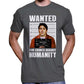 Justin Trudeau Wanted Poster T-Shirt Wide Awake Clothing