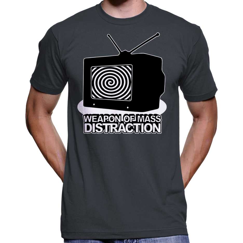 Weapon Of Mass Distraction T-Shirt Wide Awake Clothing
