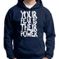 "Your Fear Is Their Power" Graffiti Hoodie Wide Awake Clothing