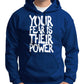 "Your Fear Is Their Power" Graffiti Hoodie Wide Awake Clothing